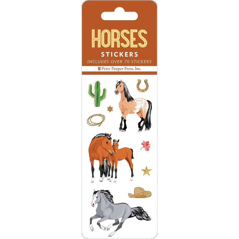 P/PAUPER HORSES STICKERS