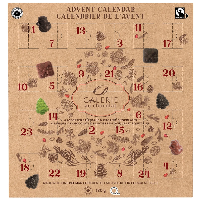 GAC FT HOLIDAY ADVENT CALEND Size 180g