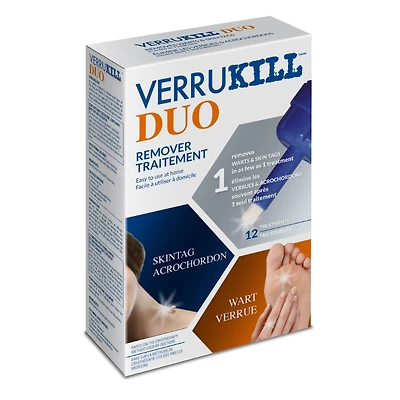 Verrukill Duo Remover Treatment - 12 Treatments