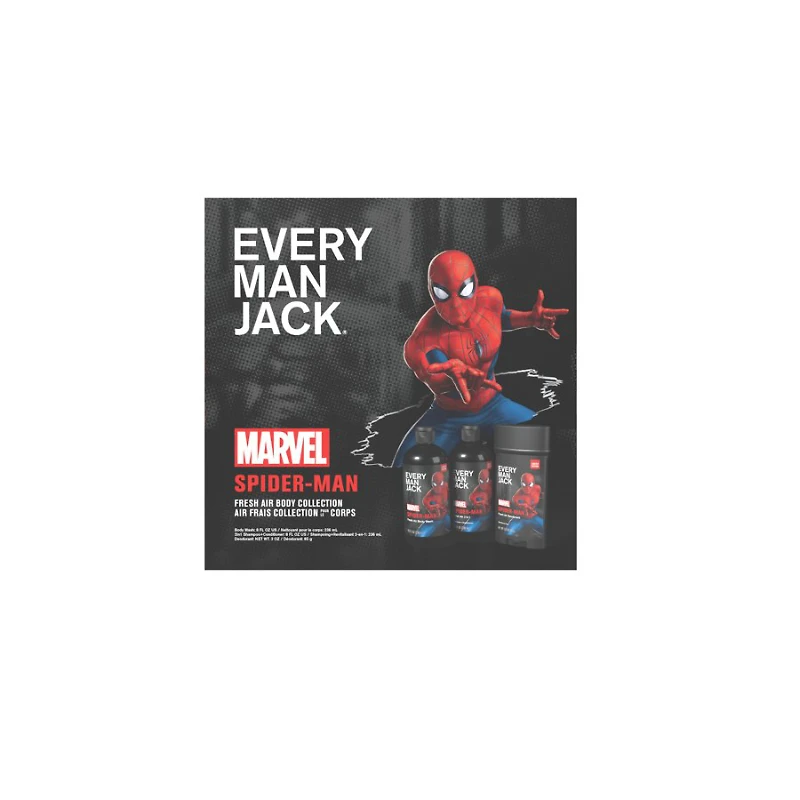 EVERY MAN JACK HOLIDAY KIT SPIDERMAN