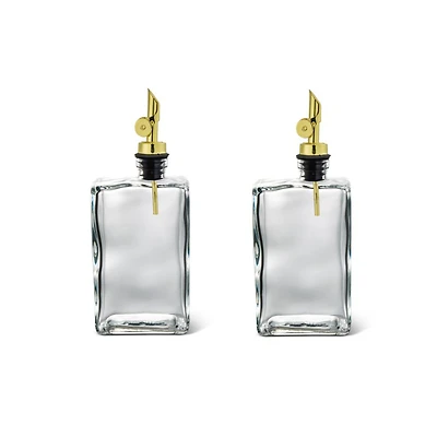 MEDICI GLASS OIL CRUETS