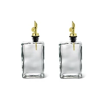 MEDICI GLASS OIL CRUETS