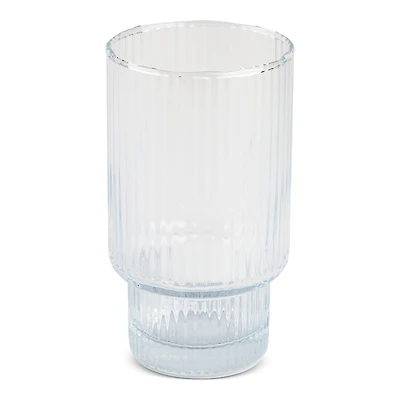 BROOKLYN STEEL STACK GLASS in White