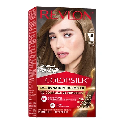 REVLON COLORSILK BOND REPAIR LIGHT in Brown