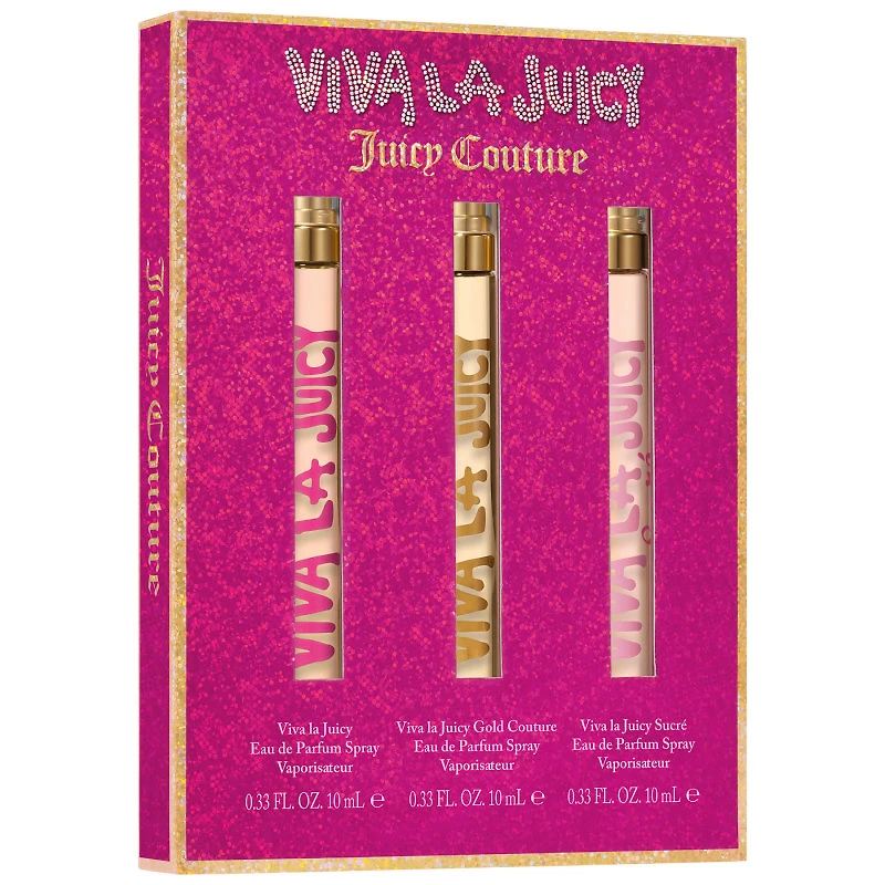 JUICY COUTURE TRAVEL COFFRET 3PCE
