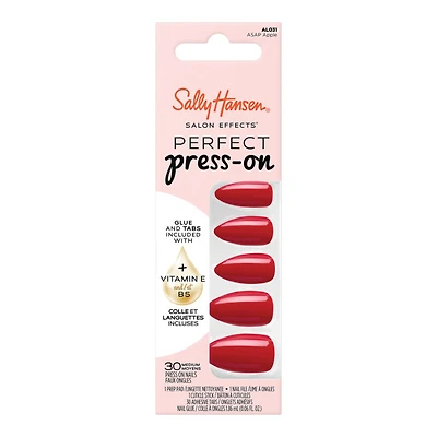 S HANSEN SALON EFFECT PRESS ASAP APPLE in Red
