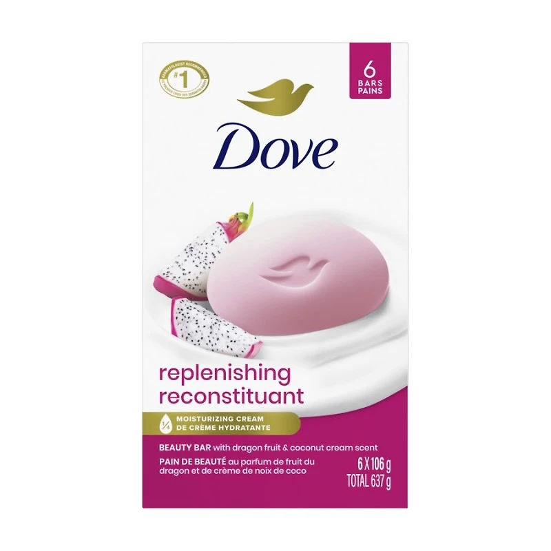 DOVE BAR DRAGON FRUIT 6X106G in Pink