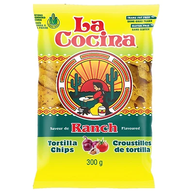 La Cocina Dijon Ranch Tortilla Chips - 300g