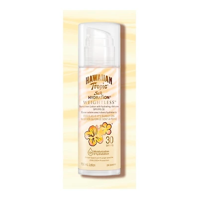Hawaiian Tropic Silk Hydration Weightless Sunscreen Lotion - SPF30 - 150ml