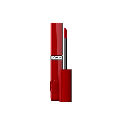 L'OREAL INF LACQUER LIP BERRY BORD in Red