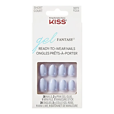 KISS GEL FANTASY NAILS DAY1 in Purple