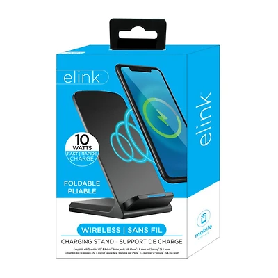 ELINK FOLDABLE WL CHARGER in Black