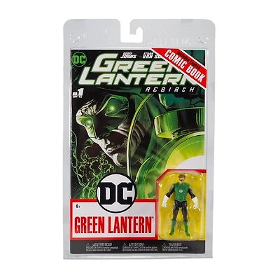 Dc Comic Green Lantern Action Figure - 3in