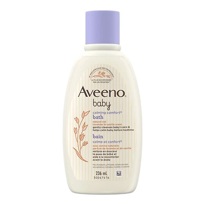 Aveeno Calm Comfort Baby Bath - Lavender & Vanilla - 236ml