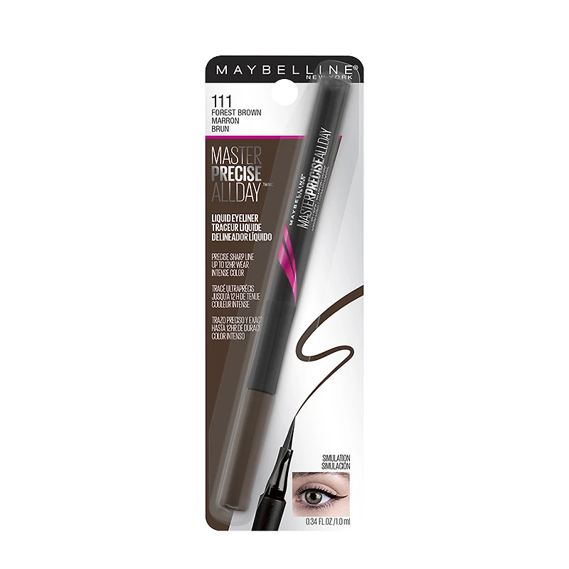 Maybelline Master Precise All Day Liquid Eyeliner - Forest Brown
