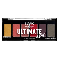 NYX Professional Makeup Ultimate Edit Petite Shadow Palette - Warm Neutral