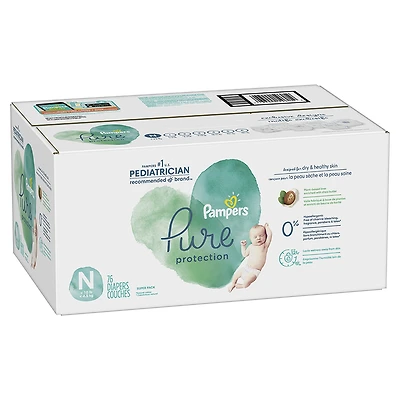 Pampers Pure - Size 0 - 76's