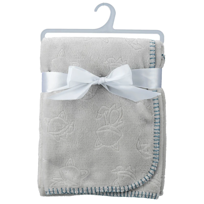 Collection by London Drugs Plush Blanket - Grey