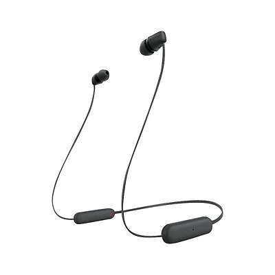 Sony WI-C100 Bluetooth In-Ear Earphones - White - WIC100/W