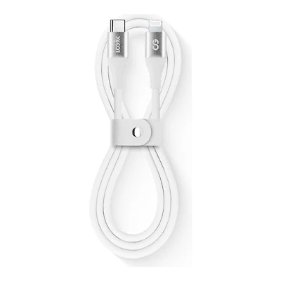 LOGiiX Vibrance USB-C to Lighting Cable - White - 1m