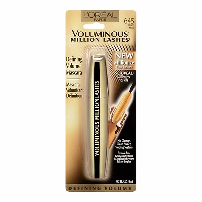 L'Oreal Voluminous Million Lashes - Black Black
