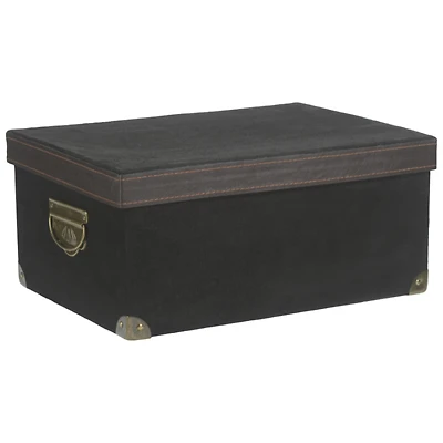Collection by London Drugs Storage Box - Black - Medium