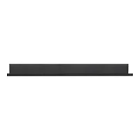 Hangman No Stud Photo Ledge - Black - 36 inch