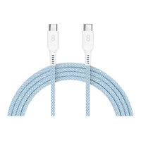 LOGiiX VIBRANCE Connect USB-C to USB-C Cable - Blue - 1.5m