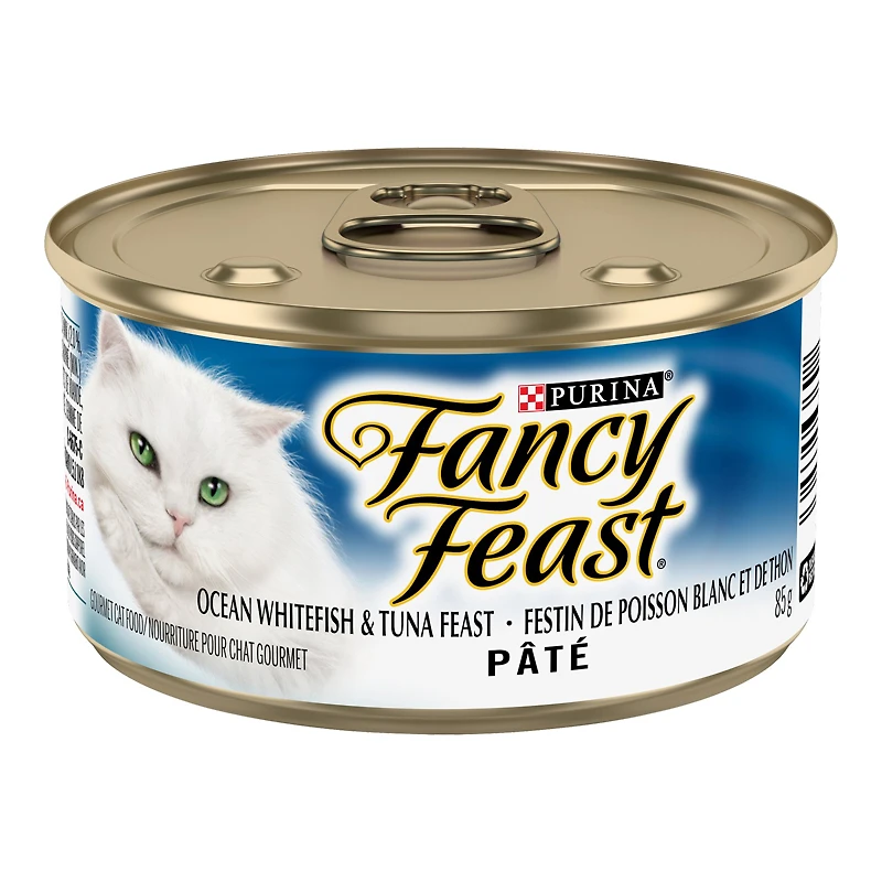 Fancy Feast Wet Cat Food - Ocean Whitefish and Tuna Feast - 85g