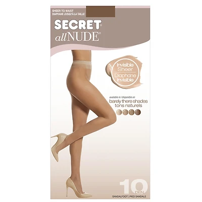 Secret Ultra Sheer Pantyhose - Nude