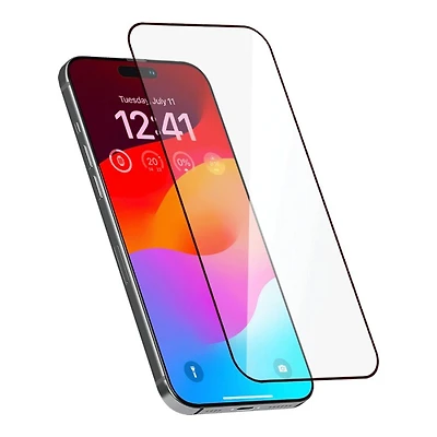 LOGiiX Phantom Glass HD Edge-to-Edge Screen Protector for Apple iPhone 15 Pro - Clear