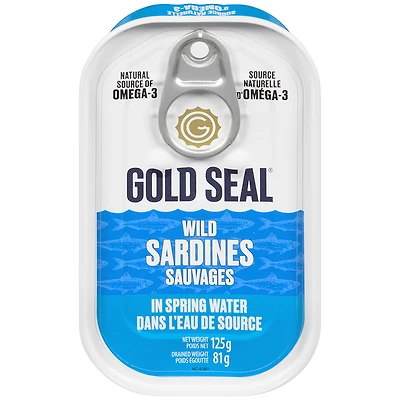 Goldseal Sardines - Spring Water - 125g