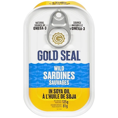 Gold Seal Sardines - Soya Oil - 125g