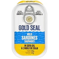 Gold Seal Sardines - Soya Oil - 125g