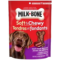 Milk-Bone Soft & Chewy Beef Steak Flavour Dog Treats - 113g