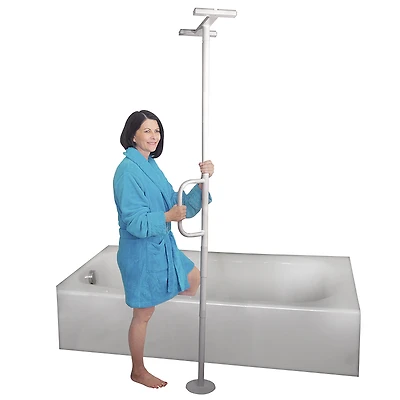 Able Life Universal Floor to Ceiling Grab Bar - 8140