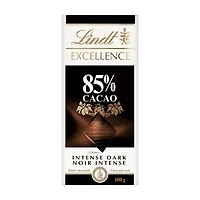 Lindt EXCELLENCE 85% Cacao Intense Dark Chocolate - 100g