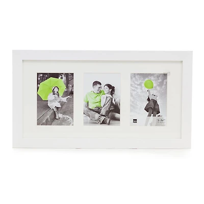 Kiera Grace Langford Collage Frame - White - 3-5x7 Inch - PH40524-1