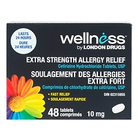 London Drugs Extra Strength Non Drowsy  Allergy Relief - 10mg - 48s