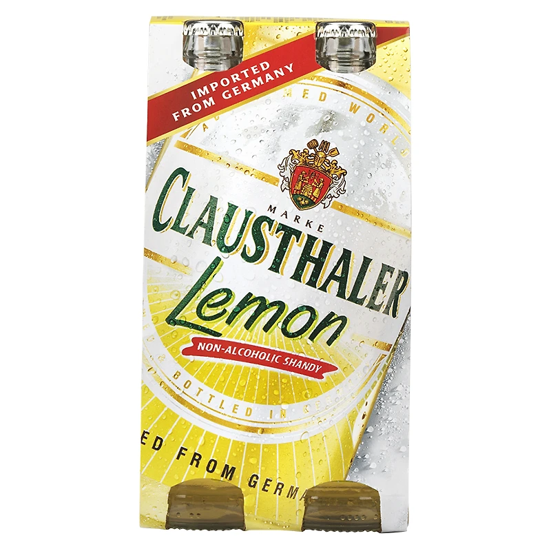 Clausthaler Lemon Non-Alcoholic - 4x330ml
