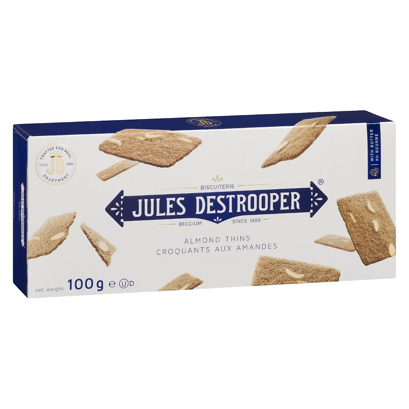 Jules Destrooper - Almond Thins - 100g