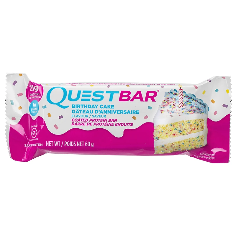 Quest Protein Bar - Birthday Cake - 60g