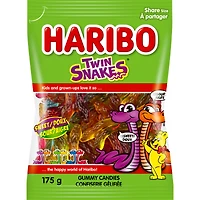 Haribo Gummy Candies - Twin Snakes - 175g