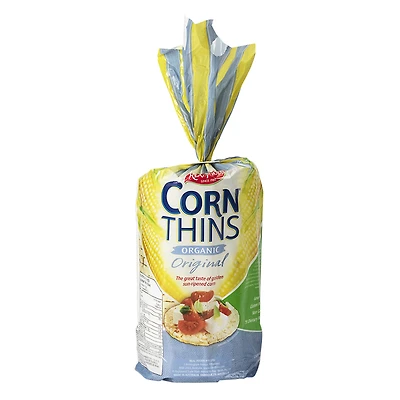 Real Foods Corn Thins - Original - 150g