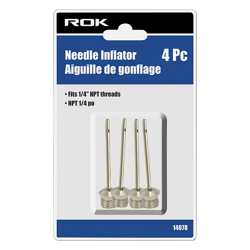 ROK Inflator Needles - 4 piece