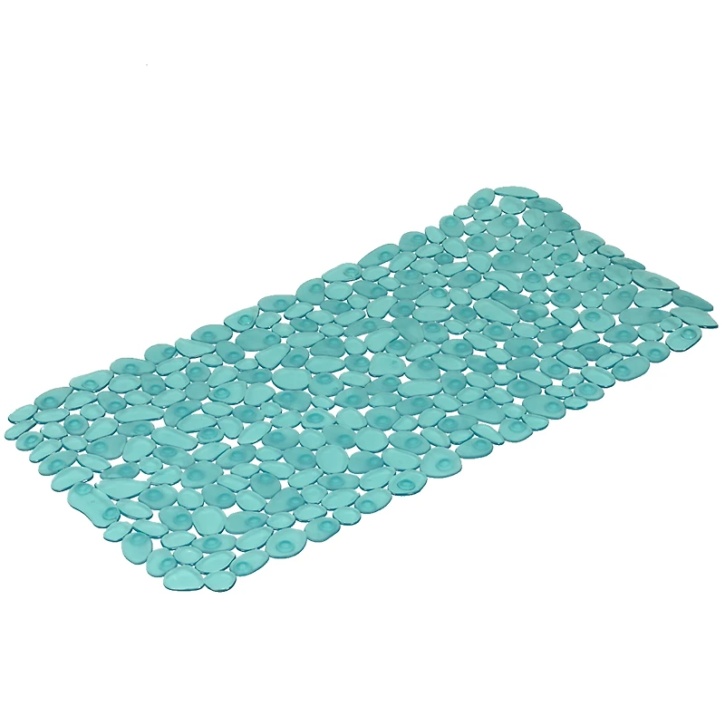 InterDesign Pebblz Bath Mat - Blue