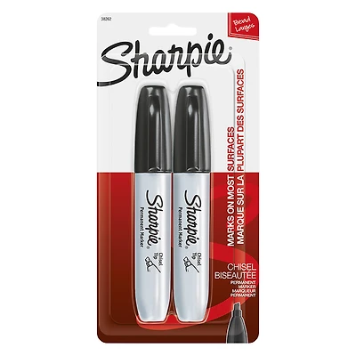Sharpie Chisel Marker - Black - 2s