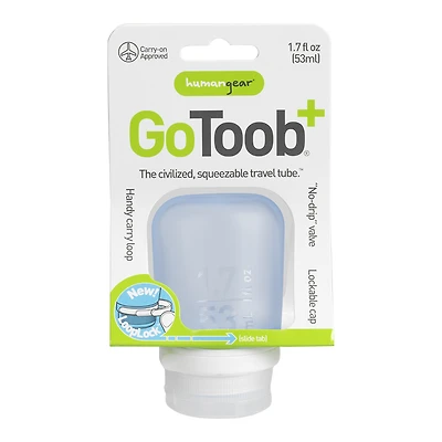 Go Toob+ Squeezable Travel Tube - Blue - 53ml