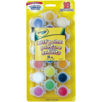 Crayola Washable Paint - 18 Colours