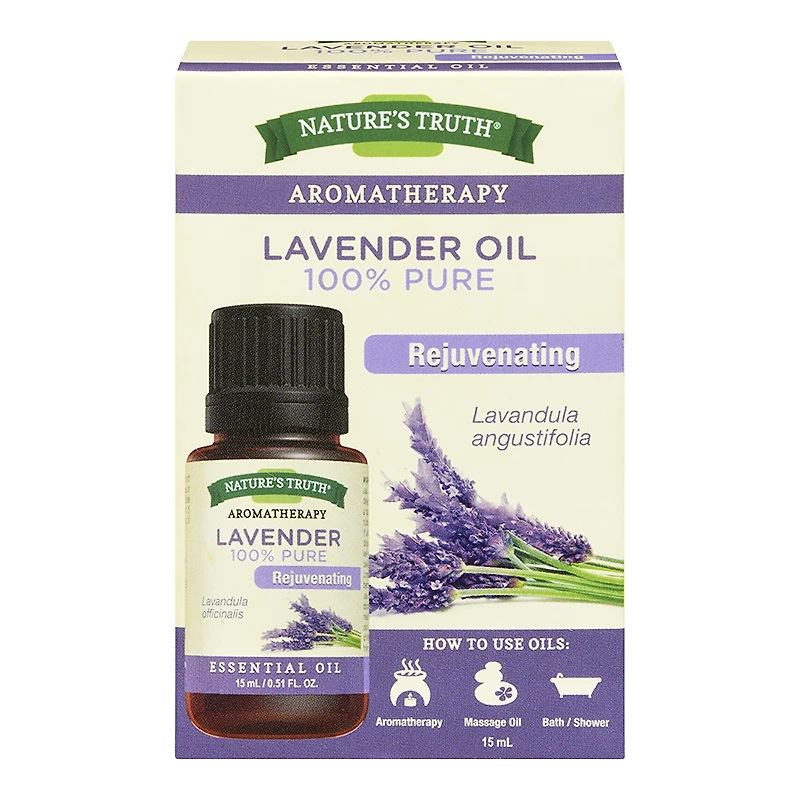 Nature's Truth Aromatherapy 100% Pure Essential Oil - Lavender - 15ml